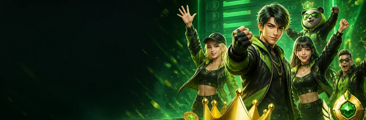 Banner bảng xếp hạng cộng đồng với màn hình hologram